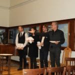 Podujatie v literárnej expozícií - fotografia z podujatia "Večer klasikov 2018".