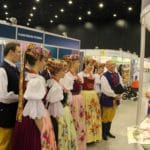 Prezentácia Oravského múzea na výstave cestovného ruchu Globalnie v Katowiciach 2019.