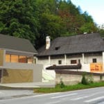 Vizualizácia rekonštrukcie objektu č. 9.